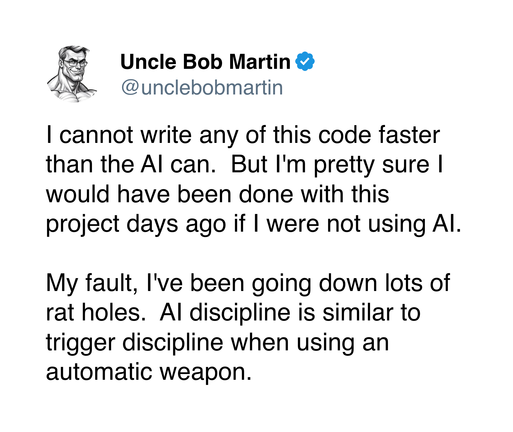 /images/blogPost/futureOfSoftwareEngineering/uncleBobItDoesNotSeeTheChaosItIsCreating1.png